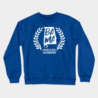 Bama Bay-Ivory Crewneck Sweatshirt